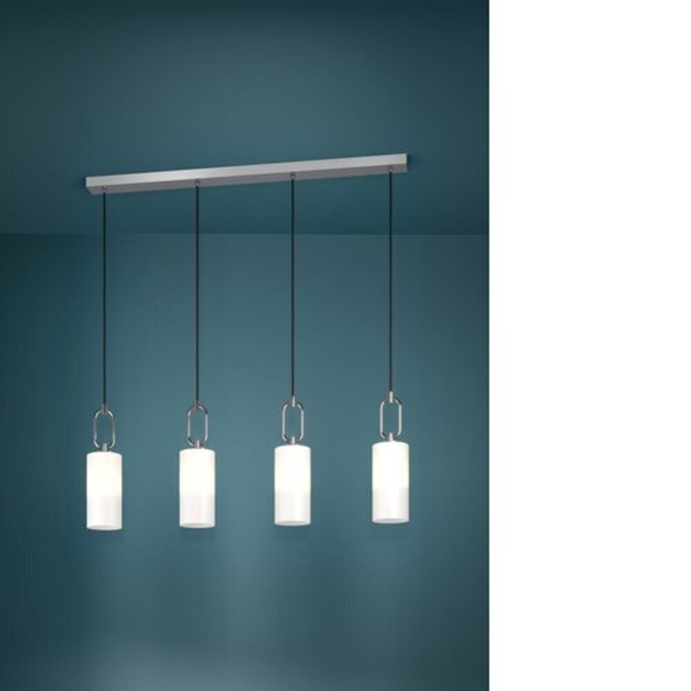 LED lámpa , függeszték , mennyezeti , 4xE27 foglalat , fehér , EGLO , MAJANA , 390129