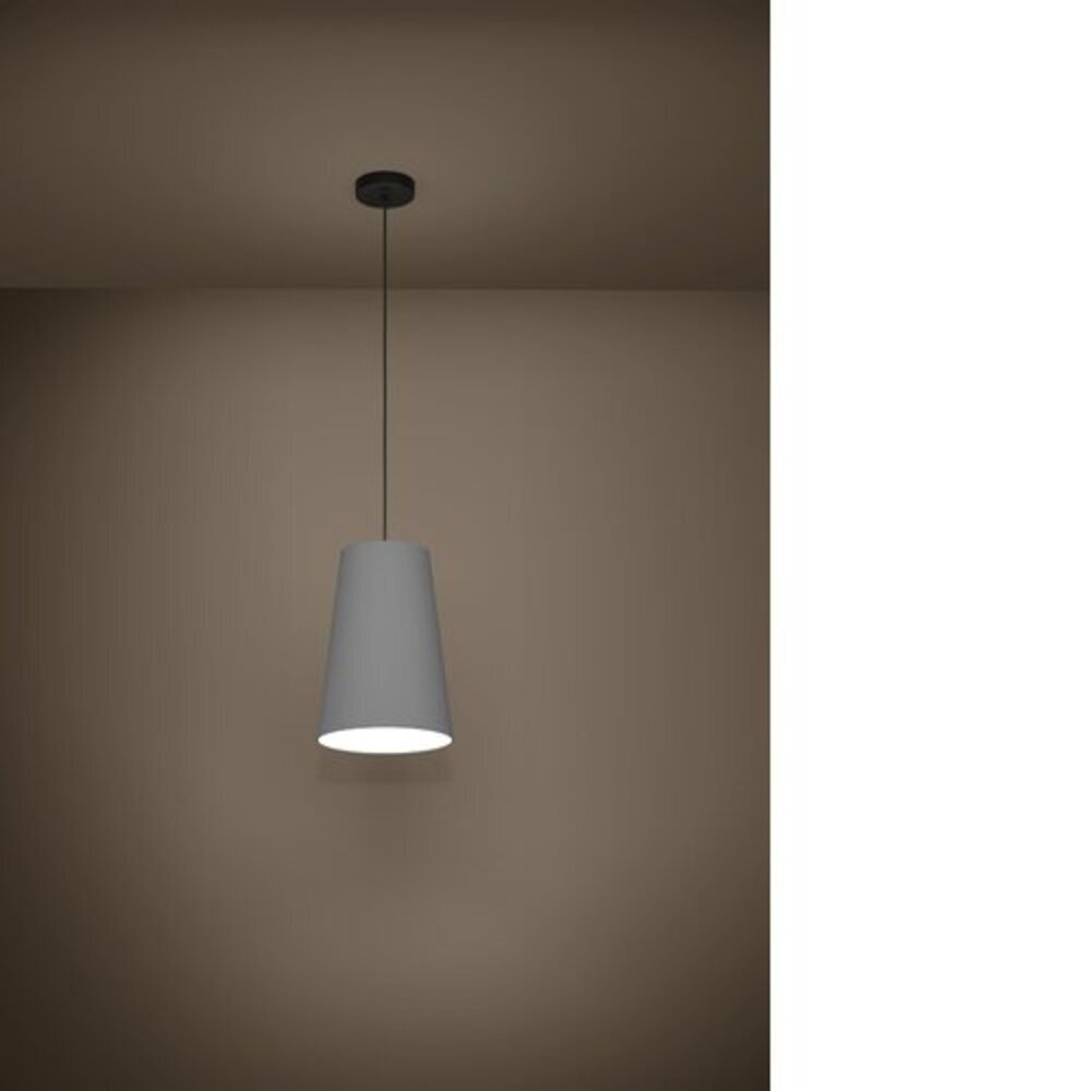 LED lámpa , függeszték , mennyezeti , E27 foglalat , szürke , EGLO , PETROSA , 390135