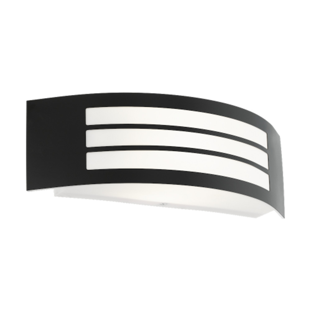 LED lámpa , fali , E27 foglalat , fekete , EGLO , LEIROS , 75422