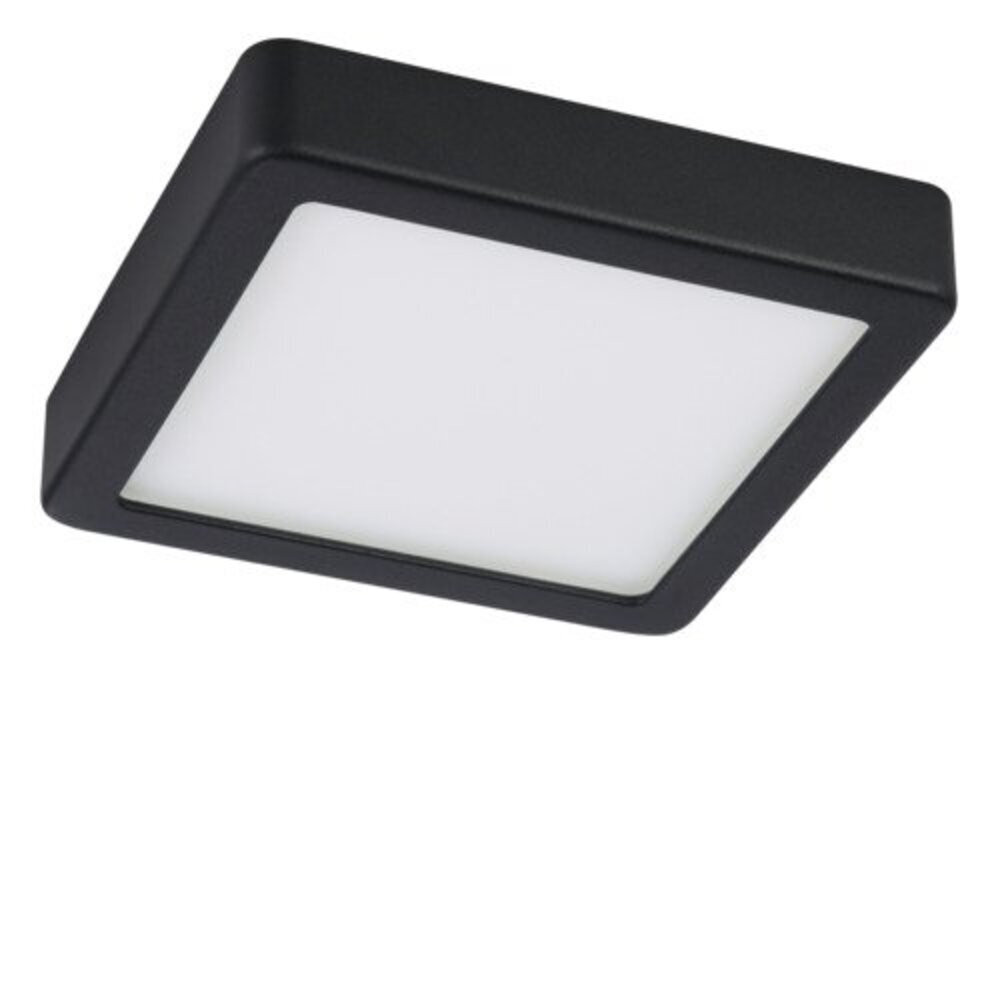 LED panel , 11W , falon kívüli , négyzet , természetes fehér , fekete keret , IP44 , EGLO , FUEVA 5 , 31201