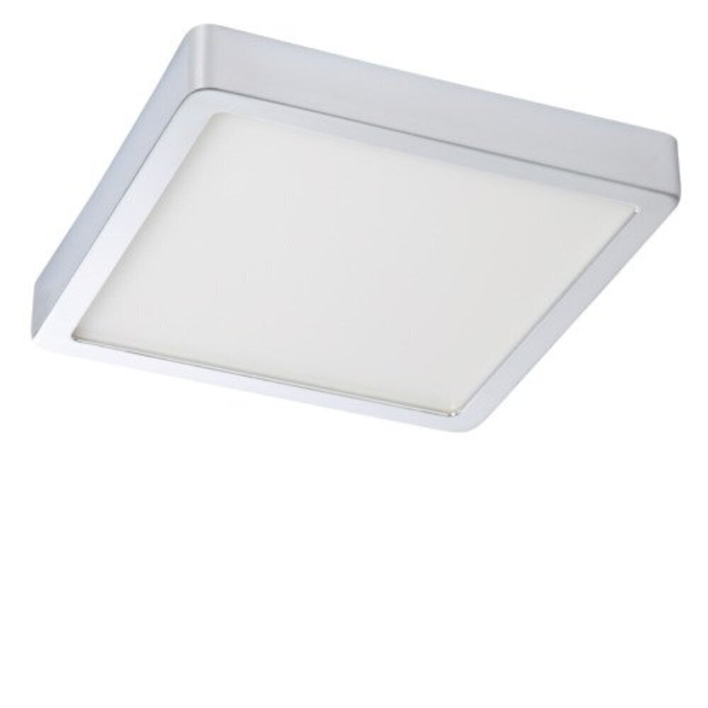 LED panel , 17W , falon kívüli , négyzet ,természetes fehér , króm keret , IP44 , EGLO , FUEVA 5 , 31206