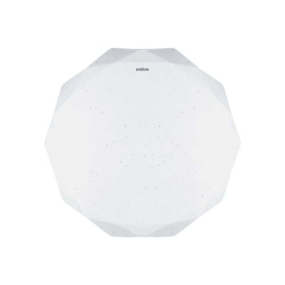 LED lámpatest , mennyezeti , sokszög , kristály hatású , 24W , természetes fehér , fehér , IP44 , STRÜHM , DIANA