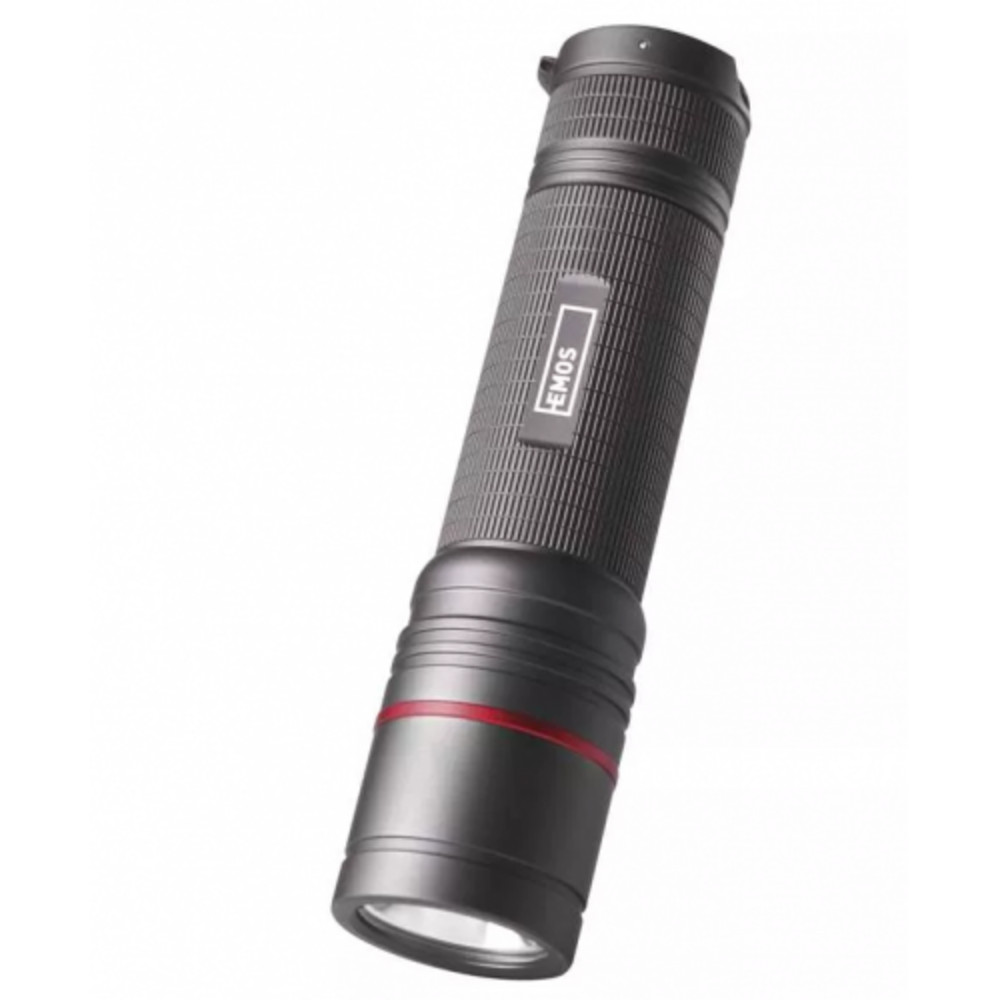 EMOS ULTIBRIGHT 90 CREE LED tölthető fém zseblámpa, 1200lm, szürke, IP65, P3190