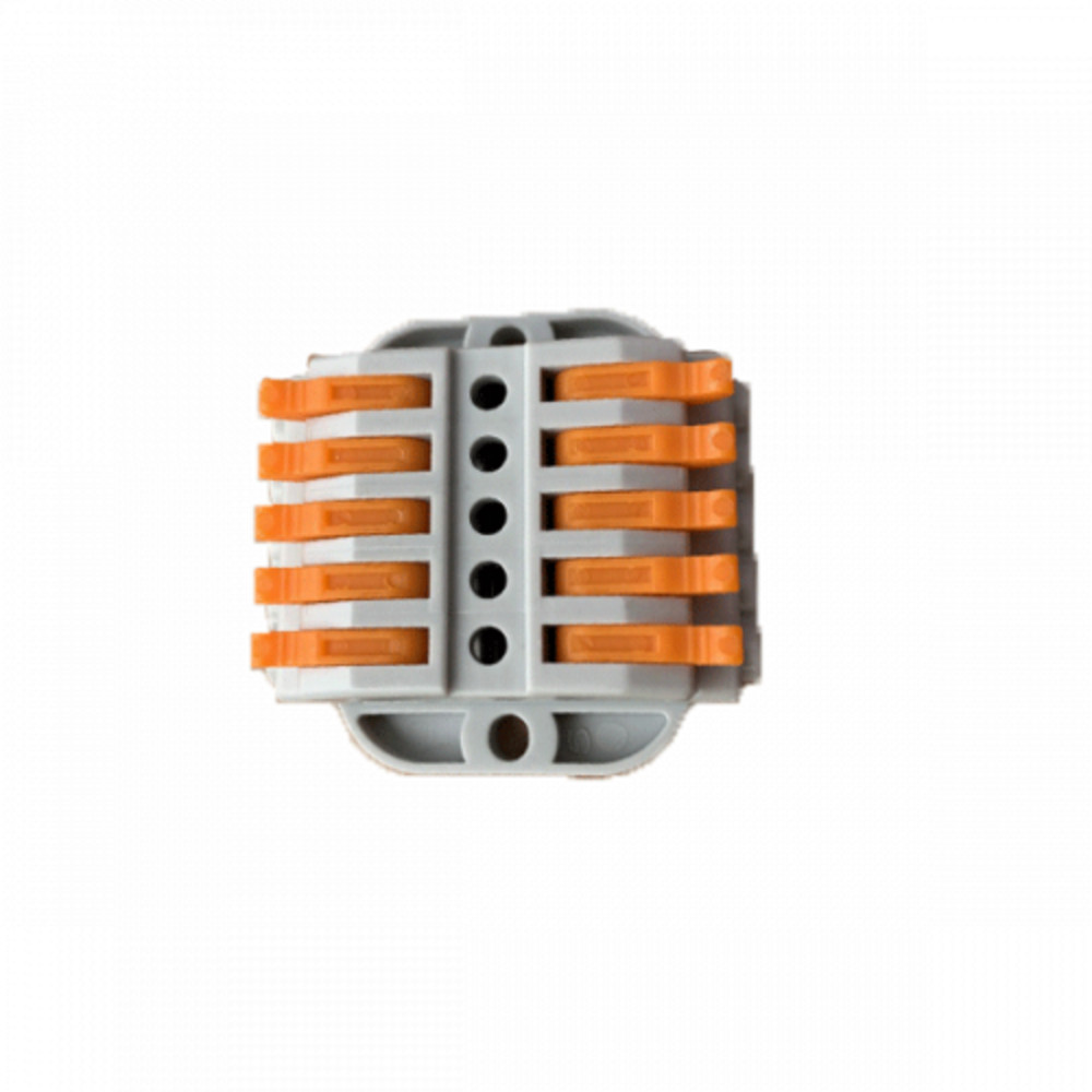 Vezetékösszekötő , 5 bemenet / 5 kimenet , 4.0 mm2 , ELMARK