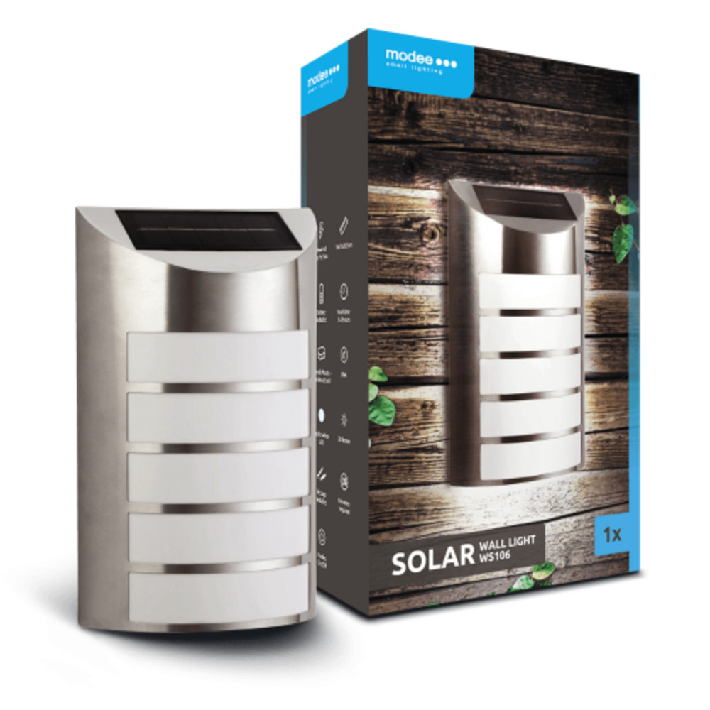 Modee Lighting LED Szolár Napelemes Fali Lámpa WS106