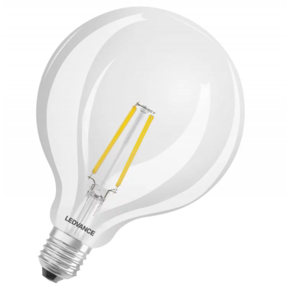LED lámpa , égő , izzószálas hatás , filament , E27 foglalat , G125 , 6W , meleg fehér , dimmelhető , LEDVANCE Smart+ WIFI