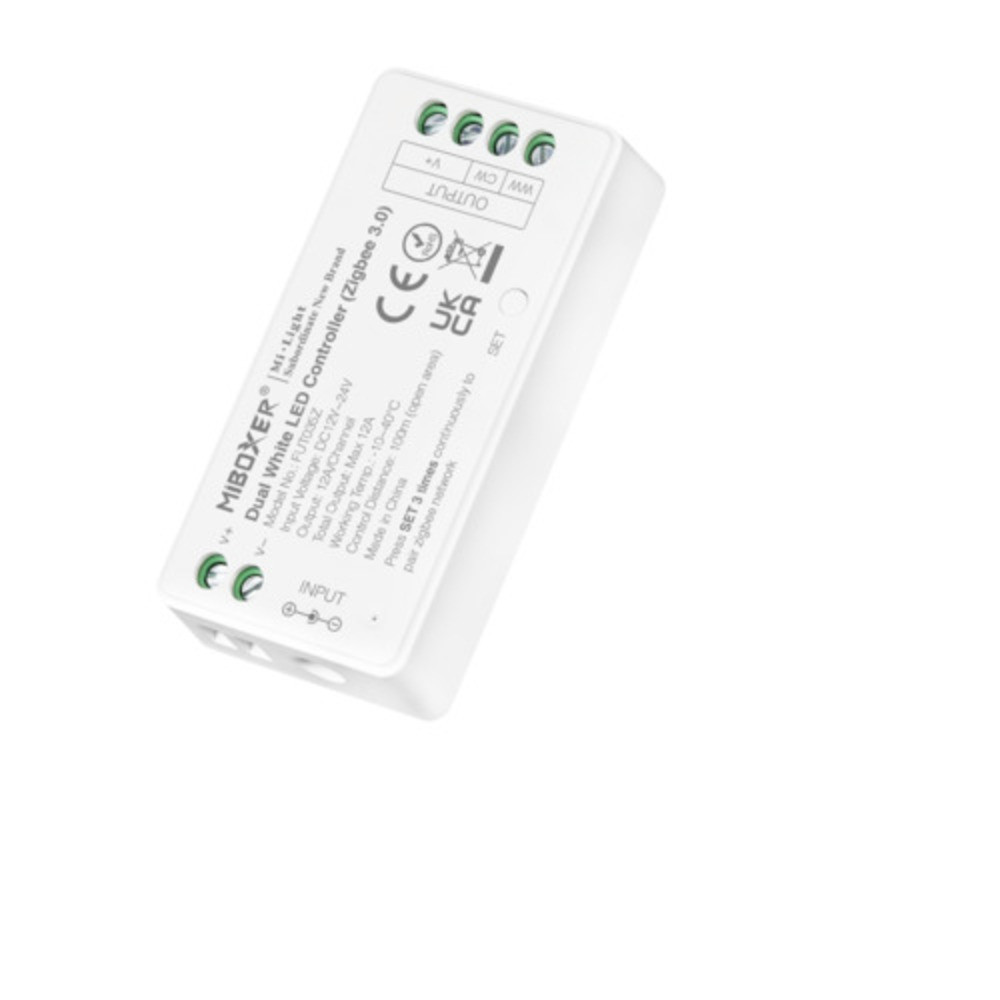 Univerzális csoport (zóna) vezérlő , 2in1 , monokróm/CCT , dimmelhető , group control , SMART , Zigbee , Miboxer (Mi-Light) , FUT035Z+