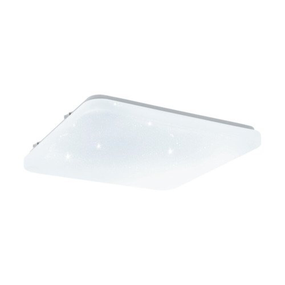 LED lámpatest , mennyezeti , négyzet , kristály hatású , 14.6W , természetes fehér , EGLO , FRANIA-S , 33608