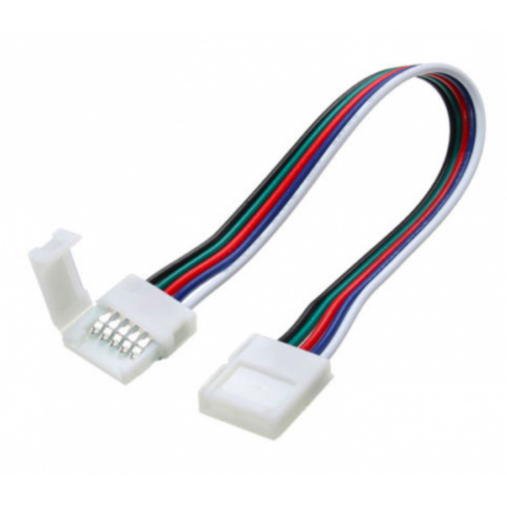 Forrasztásmentes sarokelem 10 mm-es RGBW LED szalaghoz
