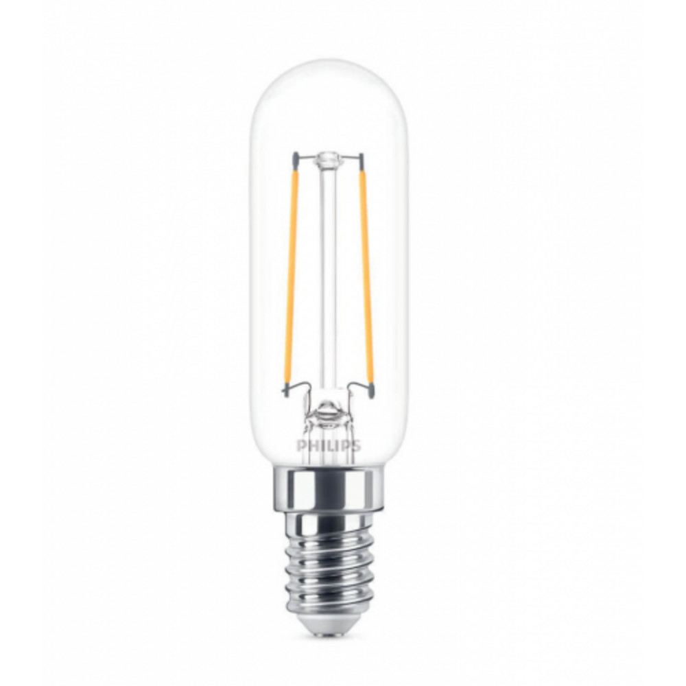 LED lámpa , égő , T25 , E14 foglalat , 2.1 Watt , meleg fehér , szagelszívóba/hűtőbe , Philips