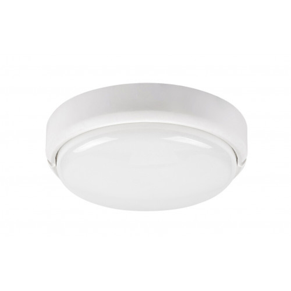 LED lámpatest , mennyezeti , 15W , kerek , természetes fehér , fehér , kültéri , IP54 , Rábalux , HORT
