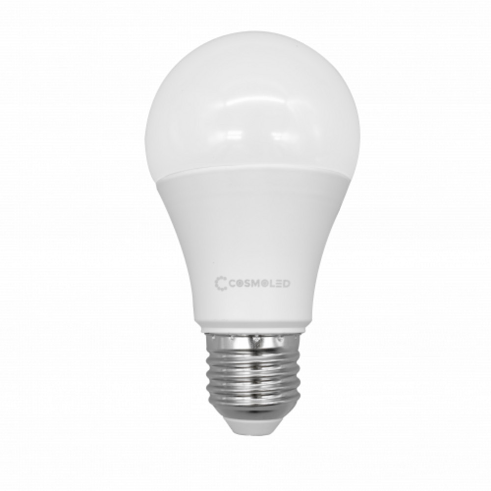 LED lámpa , égő , körte , E27 foglalat , 12W , meleg fehér , A60 , COSMOLED