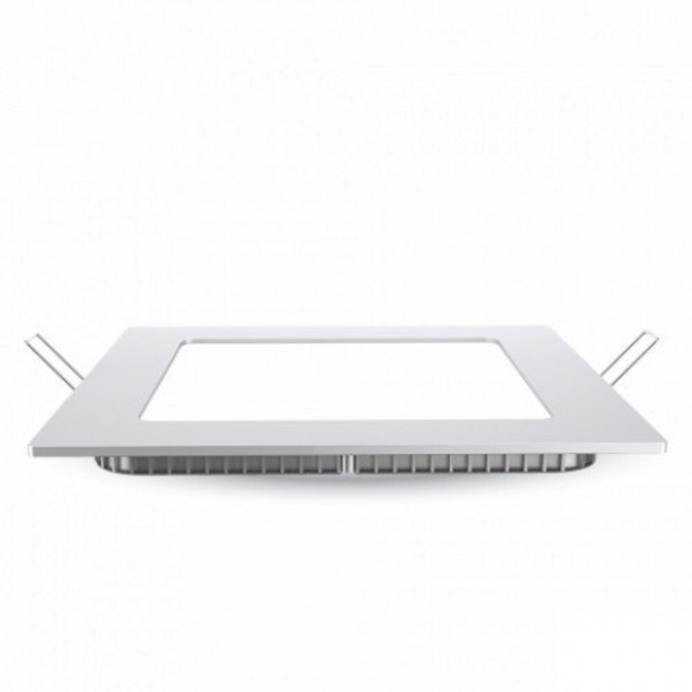 LED panel , 12W , süllyesztett , négyzet , meleg fehér , Prémium , V-Tac