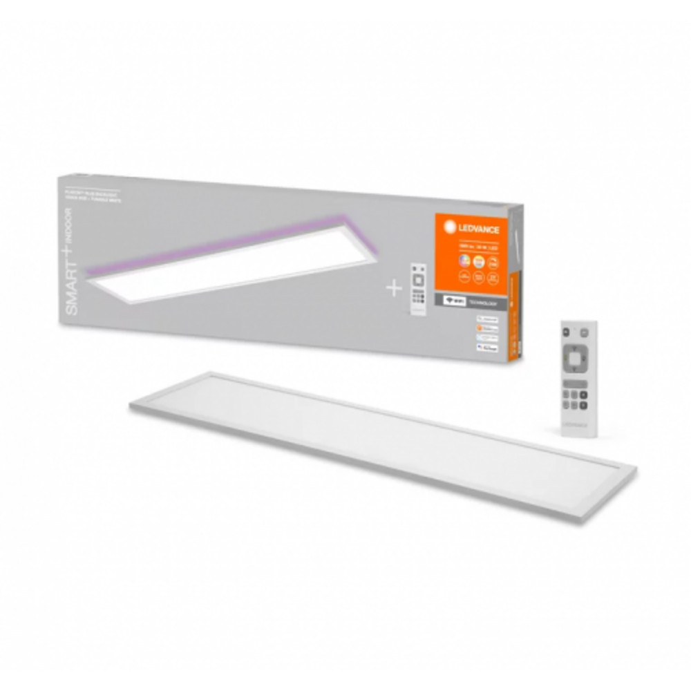 LED panel , backlight effect , 100 x 25 cm , 30W , RGB , CCT , dimmelhető , távirányítóval , LEDVANCE Smart+ WIFI , PLANON Plus