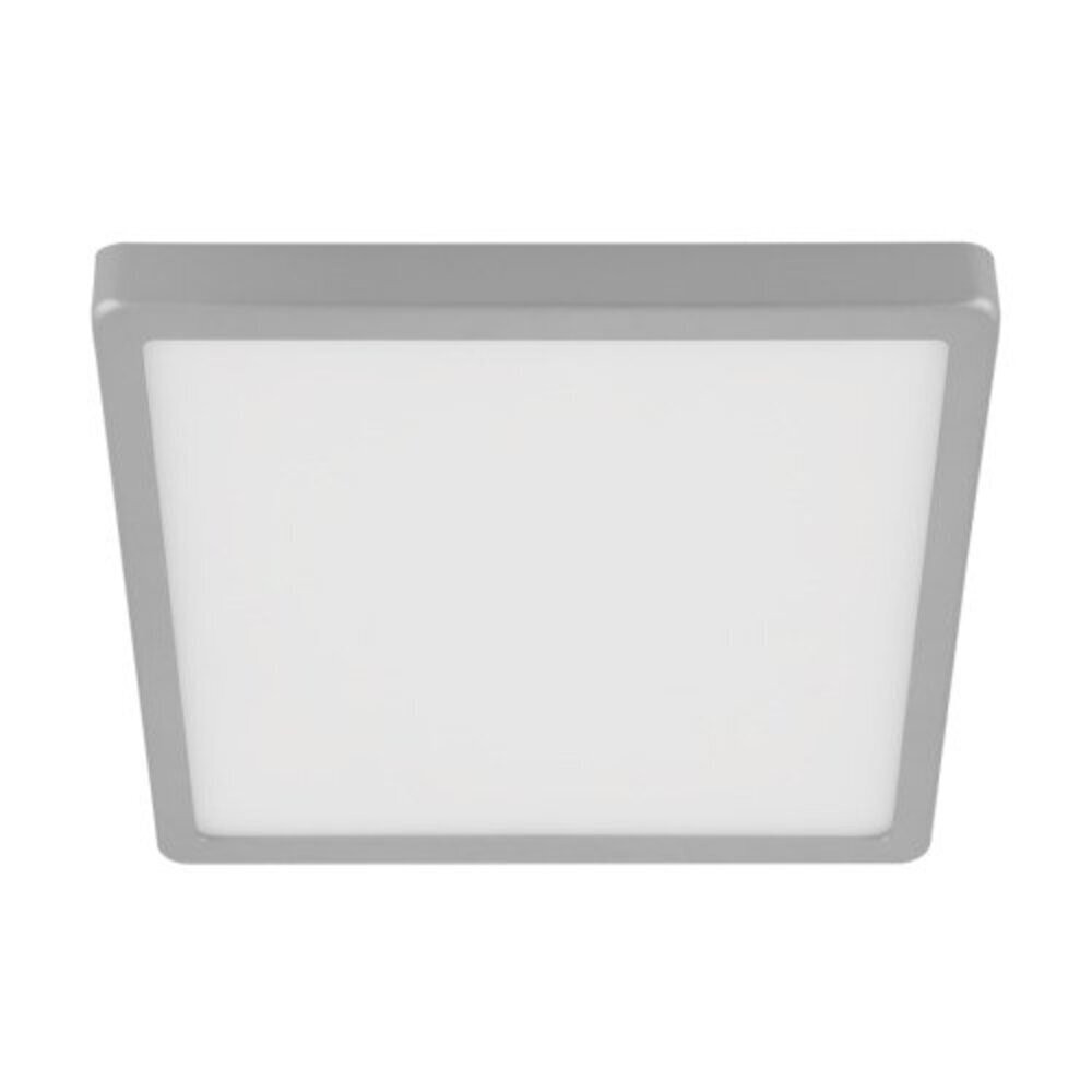 LED panel , 20.5W , falon kívüli , négyzet , meleg fehér , ezüst keret , EGLO , MOLAY , 75531