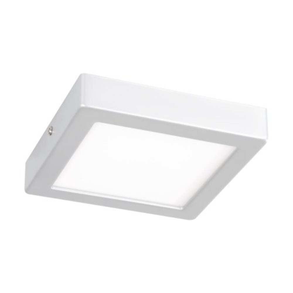 LED panel , 9.5W , falon kívüli , négyzet , természetes fehér , ezüst keret , EGLO , IDUN , 75603
