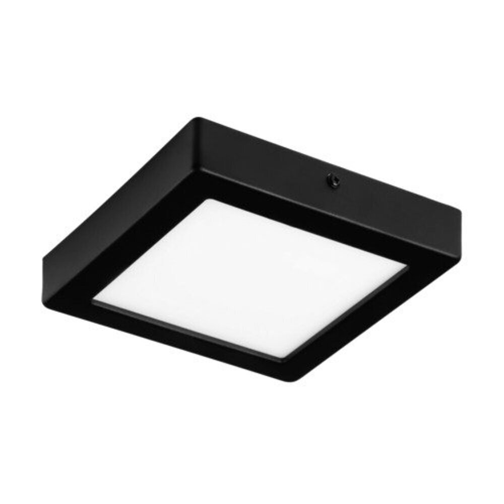 LED panel , 9.5W , falon kívüli , négyzet , természetes fehér , fekete keret , EGLO , IDUN , 75605