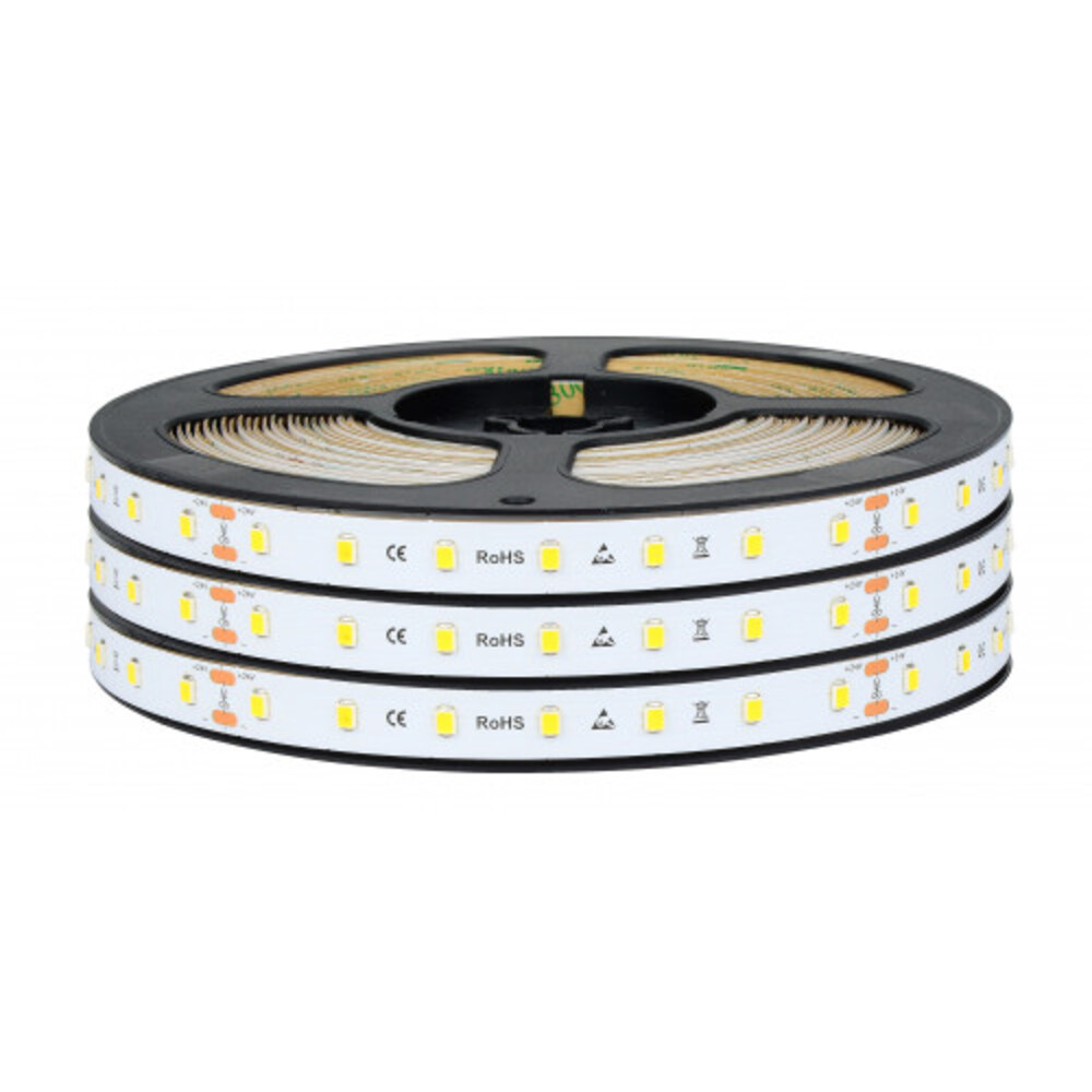 MARATHON LED szalag , áramgenerátoros IC-vel , 24 Volt DC , 2835 , 70 led/m , 6 W/m , hideg fehér , 140 lm/W , IP65