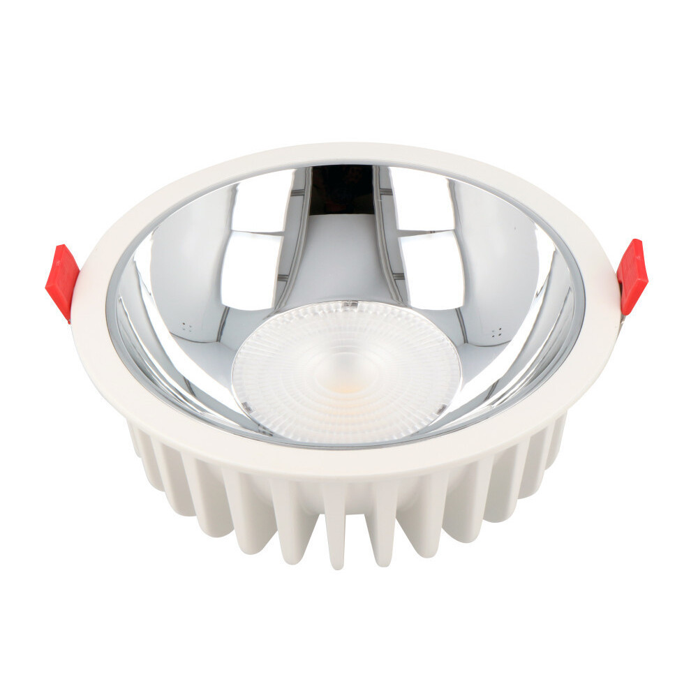 LED panel , mélysugárzó , 30 W , süllyesztett , kerek , természetes fehér , UGR