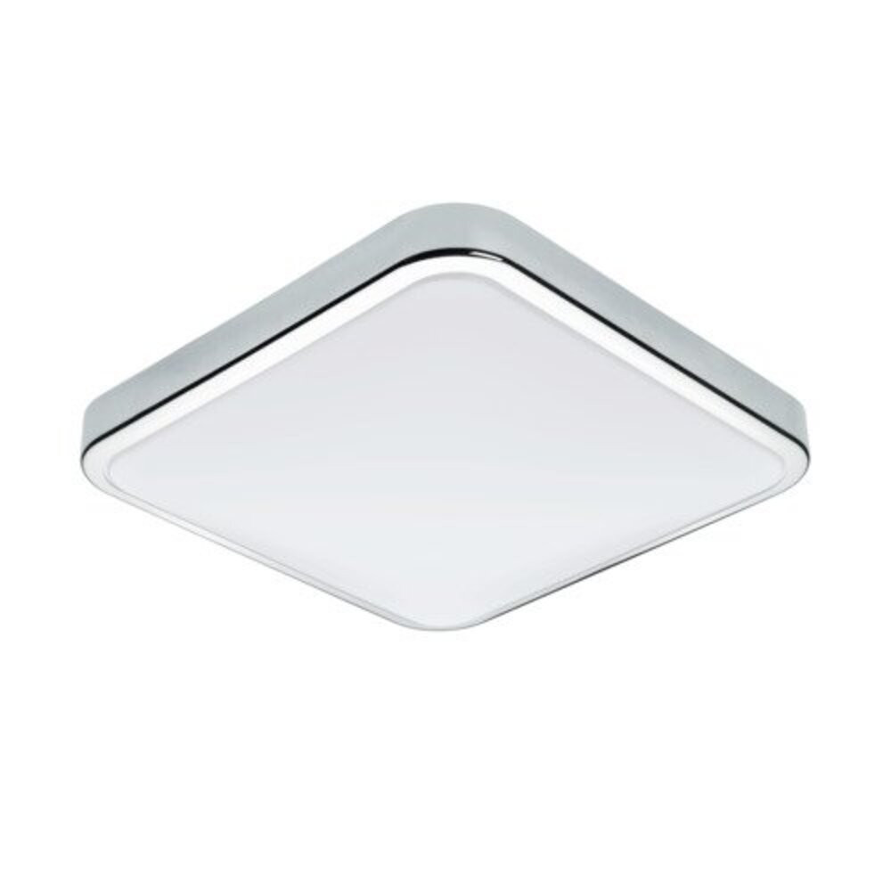 LED lámpatest , mennyezeti/fali , 16 Watt , meleg fehér , króm , IP44 , EGLO , MANILVA 1 , 99229