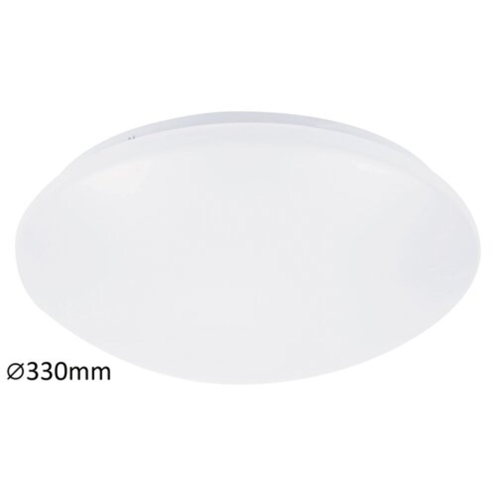 Lámpatest , mennyezeti , 18W , IP20 , kerek , 33cm , fehér , természetes fehér , 5 év garancia , Rábalux , LUCAS