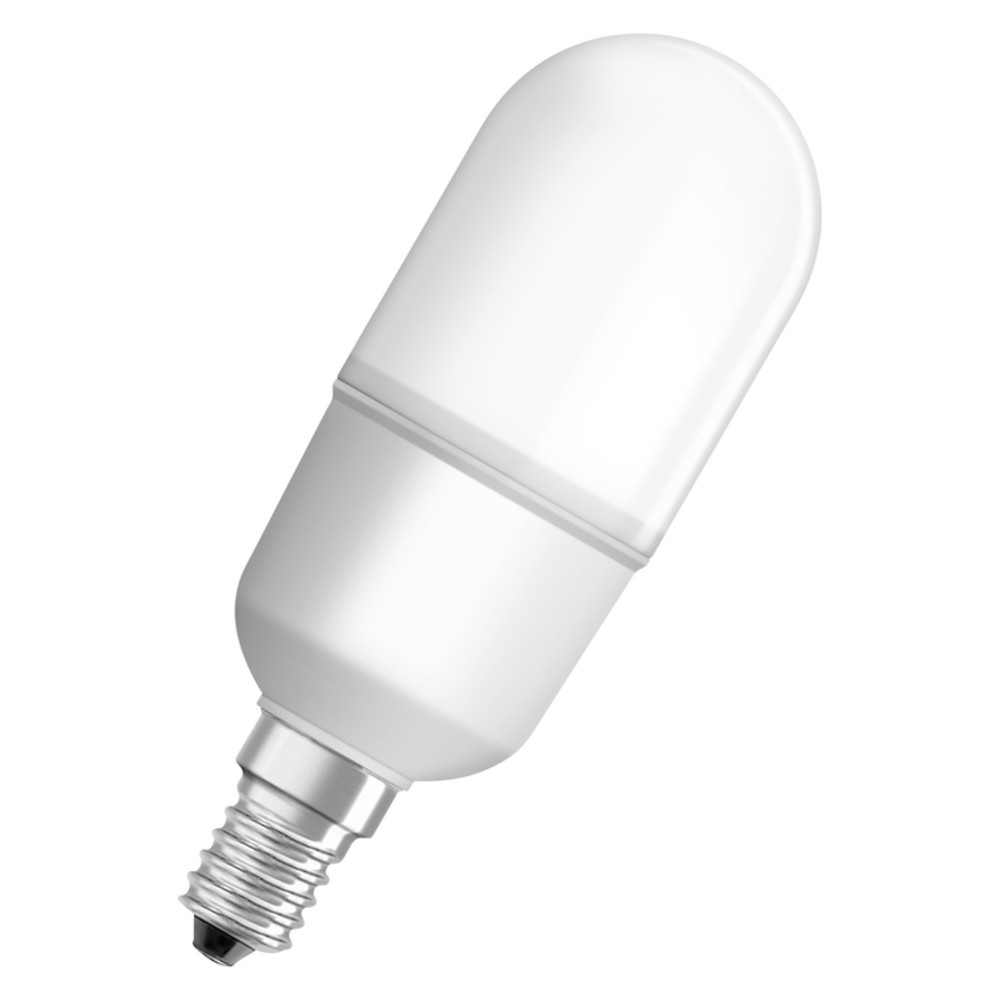 LED lámpa , izzó , E14 foglalat , stick , 9Watt , dimmelhető , meleg fehér, Ledvance