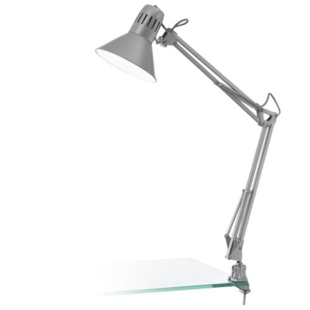 LED lámpatest , asztali , rögzítős , rugós, E27 , ezüst , EGLO , FIRMO , 90874