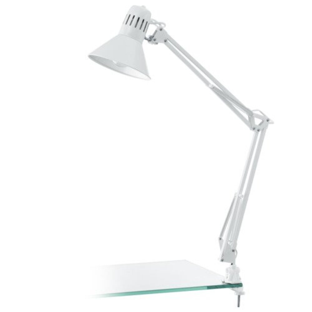LED lámpatest , asztali , rögzítős , rugós , E27 , fehér, EGLO , FIRMO , 90872