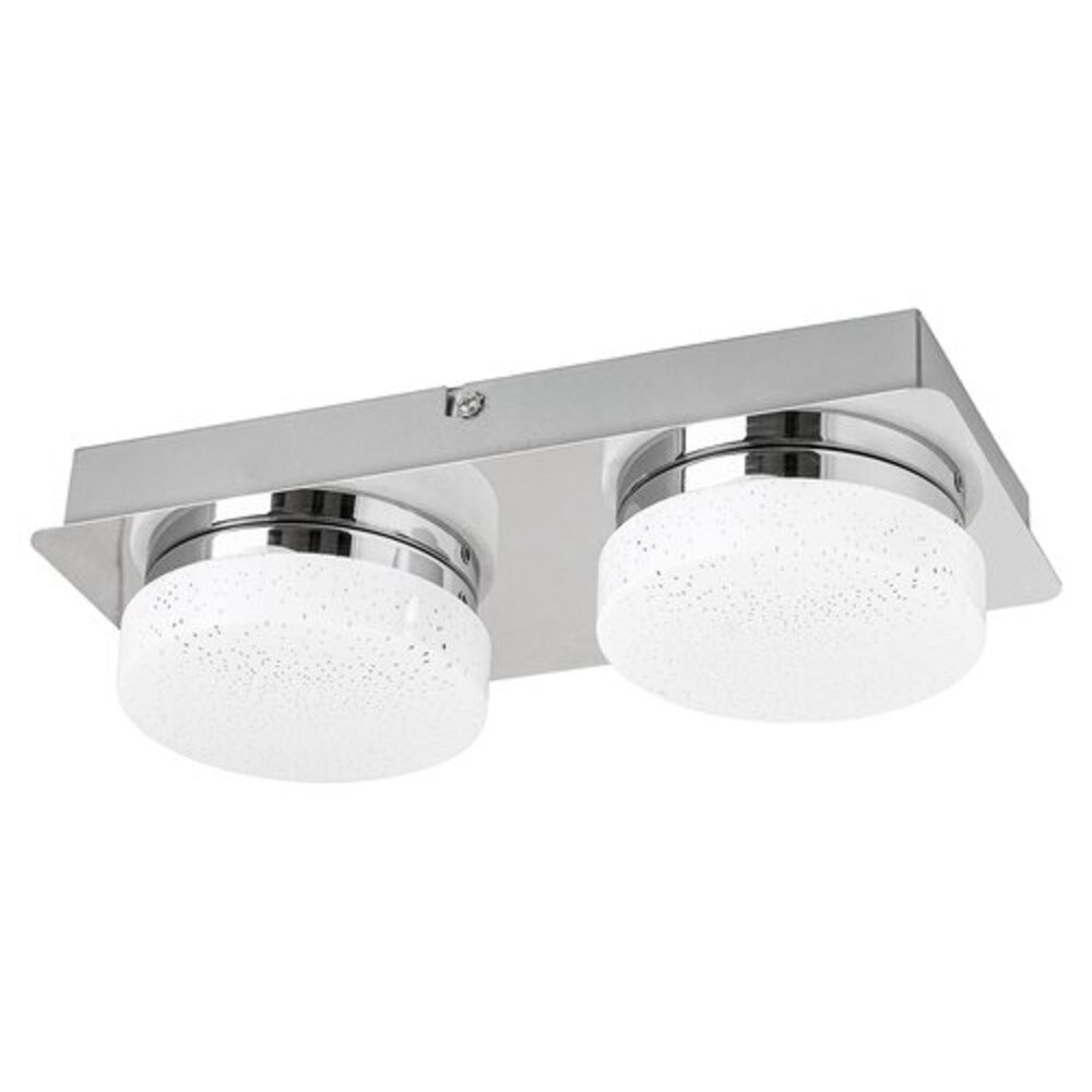 Lámpatest , led lámpa , mennyezeti , 10W , spot , króm , természetes fehér , 5 év garancia , Rábalux , HILARY
