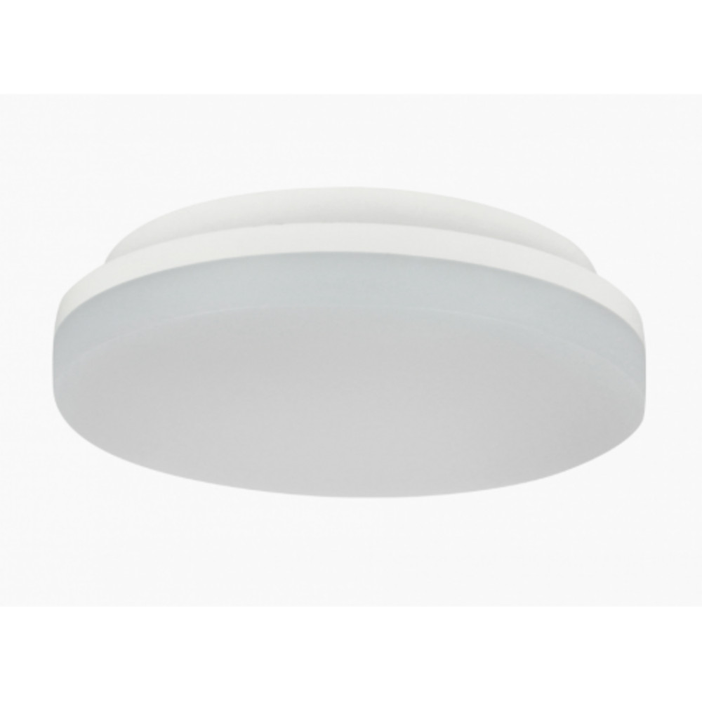 Led lámpatest , kerek , mennyezeti , 22 x 5 cm , 18W , meleg fehér , matt fehér , villódzás mentes , mozgásérzékelővel , 5 év garancia , ACTON