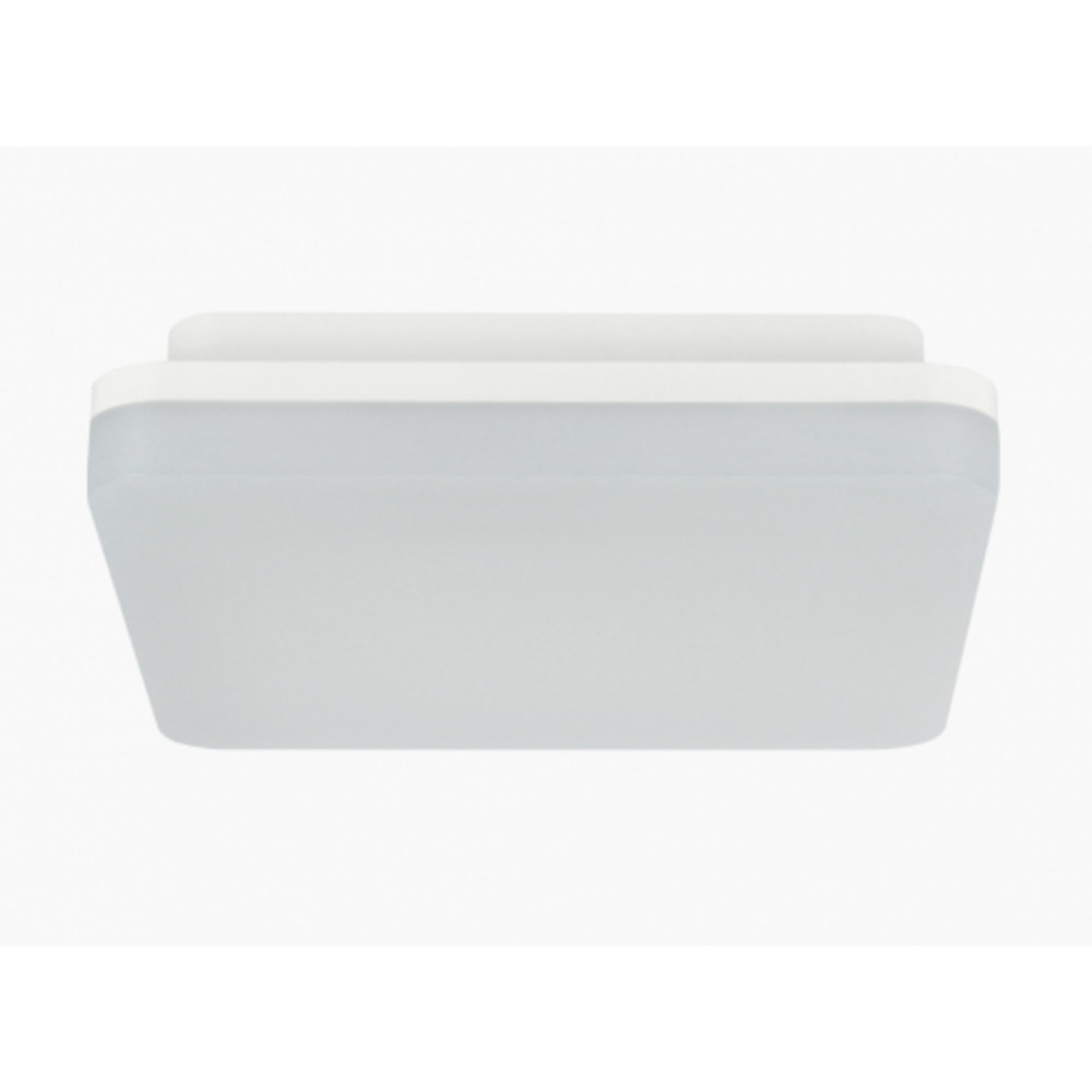 Led lámpatest , négyzet , mennyezeti , 22 x 5 cm , 18W , meleg fehér , matt fehér , villódzás mentes , mozgásérzékelővel , 5 év garancia , ACTON