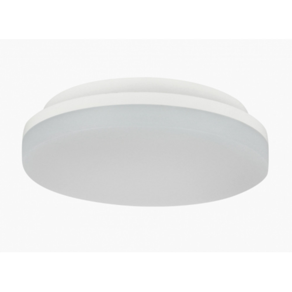 Led lámpatest , kerek , mennyezeti , 22 x 5 cm , 18W , természetes fehér , matt fehér , villódzás mentes , mozgásérzékelővel , 5 év garancia , ACTON