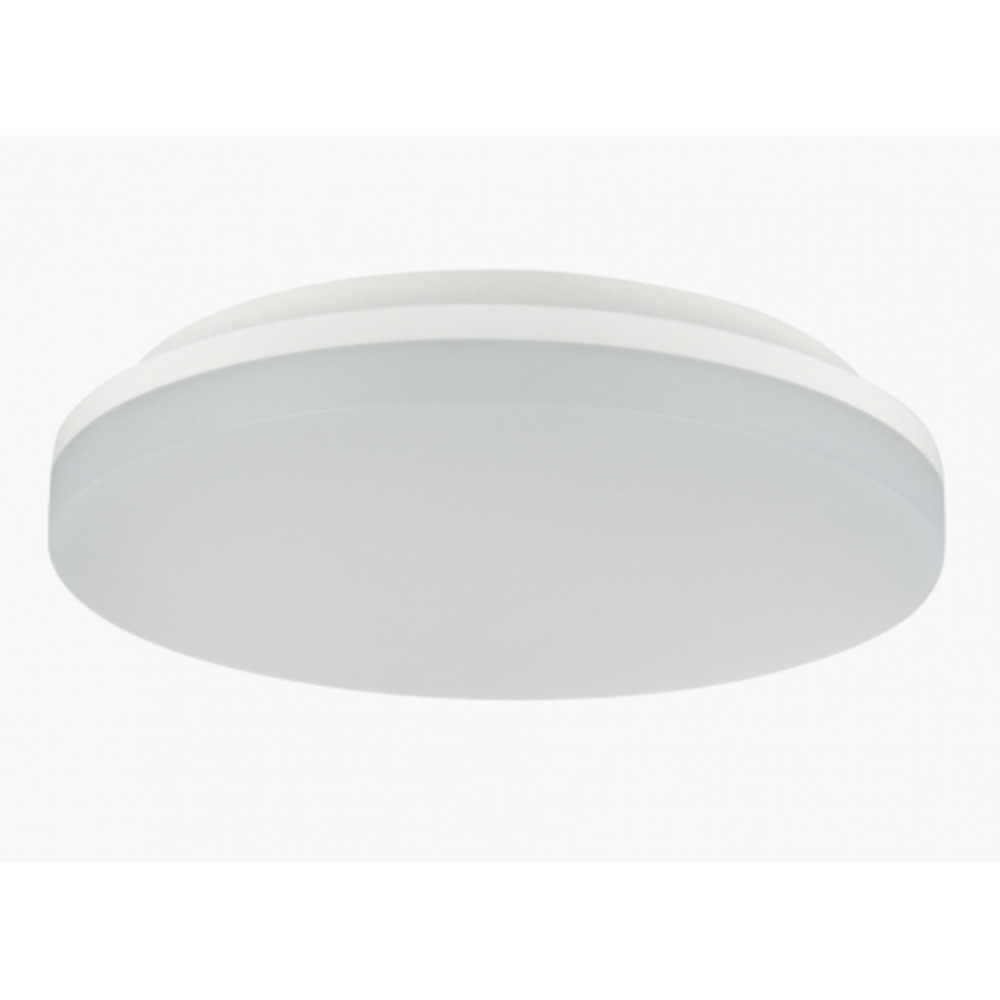 Led lámpatest , kerek , mennyezeti , 28 x 5 cm , 24W , természetes fehér , matt fehér , villódzás mentes , mozgásérzékelővel , 5 év garancia , ACTON