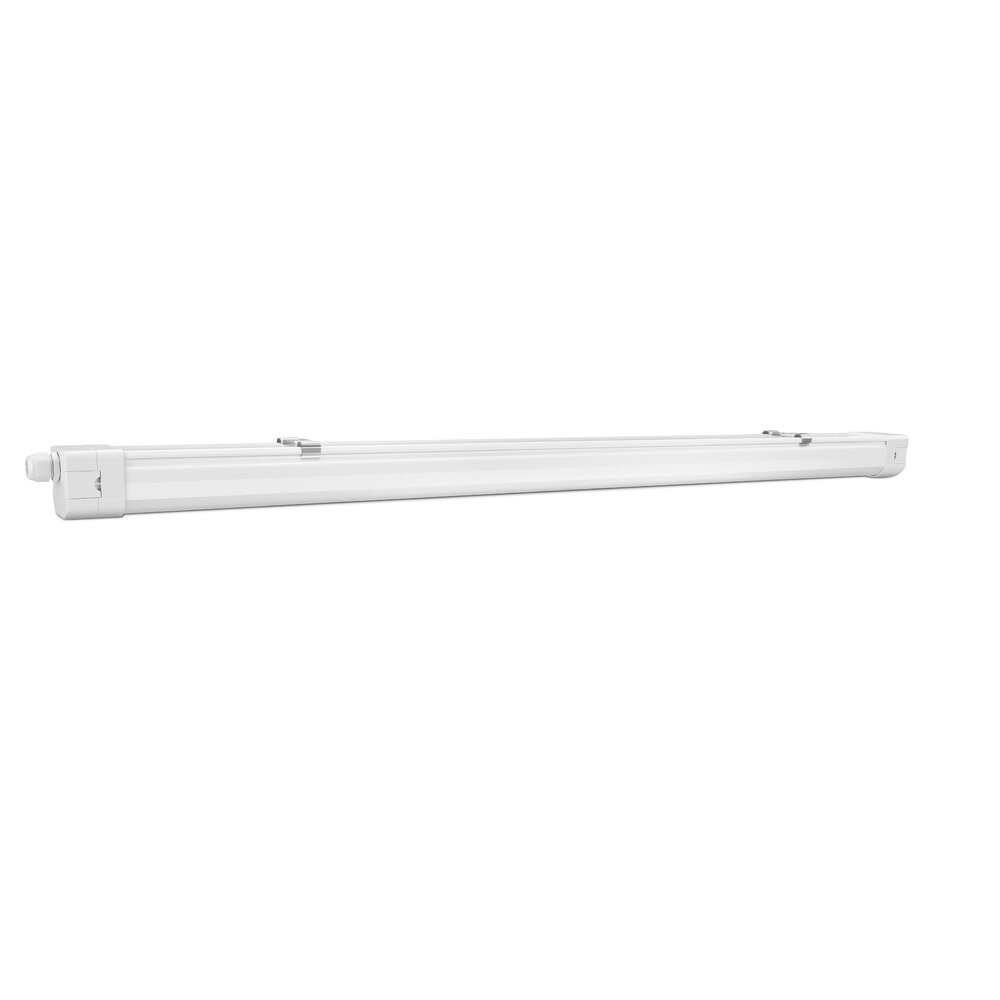 LED lámpatest , kompakt armatúra , por- és páravédett , kültéri , 150cm , 60W , 140lm/w , sorolható , hideg fehér , IP65 , 5 év garancia , LEDISSIMO TECHNICAL