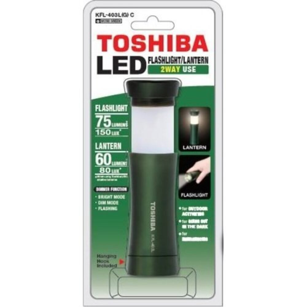 LED elemlámpa , zseblámpa , állítható fény , több funkciós , 1 darab , piros , TOSHIBA