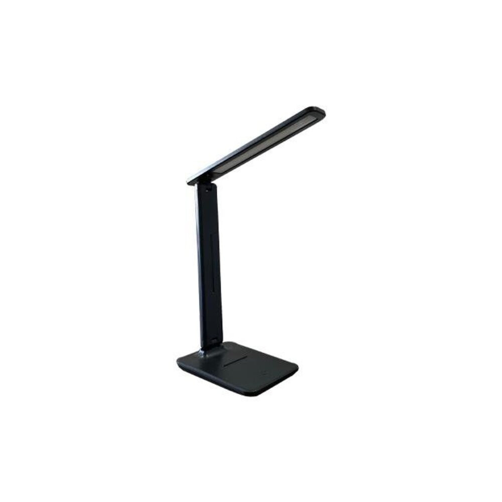 LED lámpa , asztali LED lámpa , érntőkapcsolós , 5W , CCT , fekete , Kivo