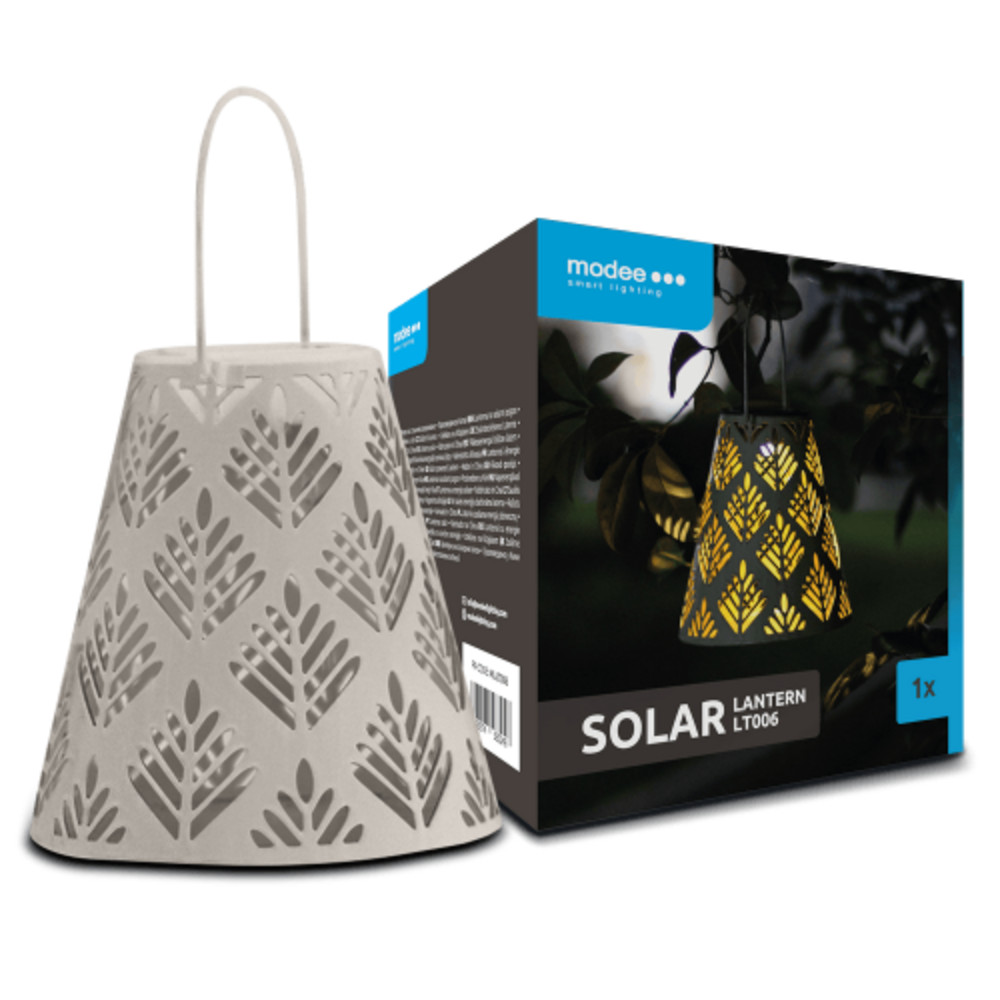Modee Lighting LED Szolár Napelemes Lámpás LT006 (H16,5xD16cm)