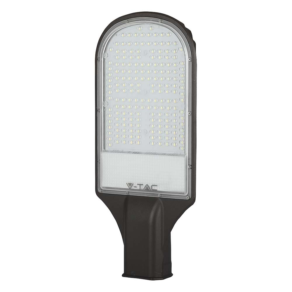 LED utcai lámpa, 100w, 4000K, természetes fehér, 8400lm, 110°, fekete, CRI>80, IP65, V-TAC, 21535