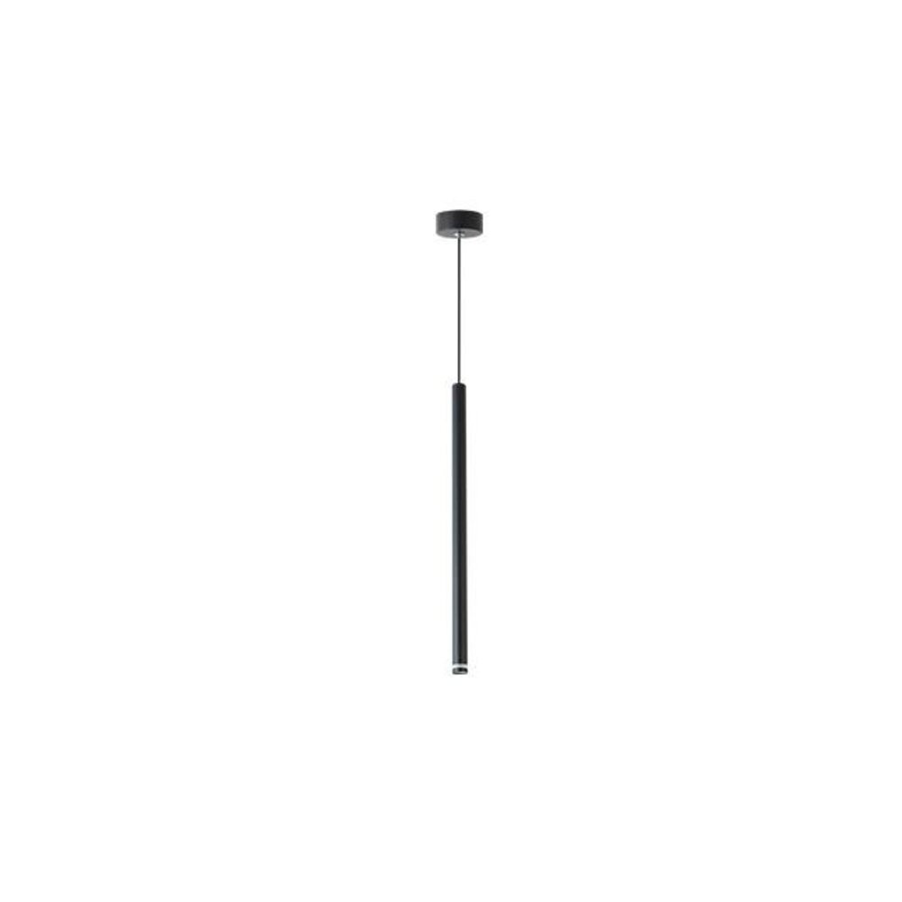 LED lámpa , függeszték , mennyezeti , fekete , 50cm , G9 foglalattal , acél , Piero