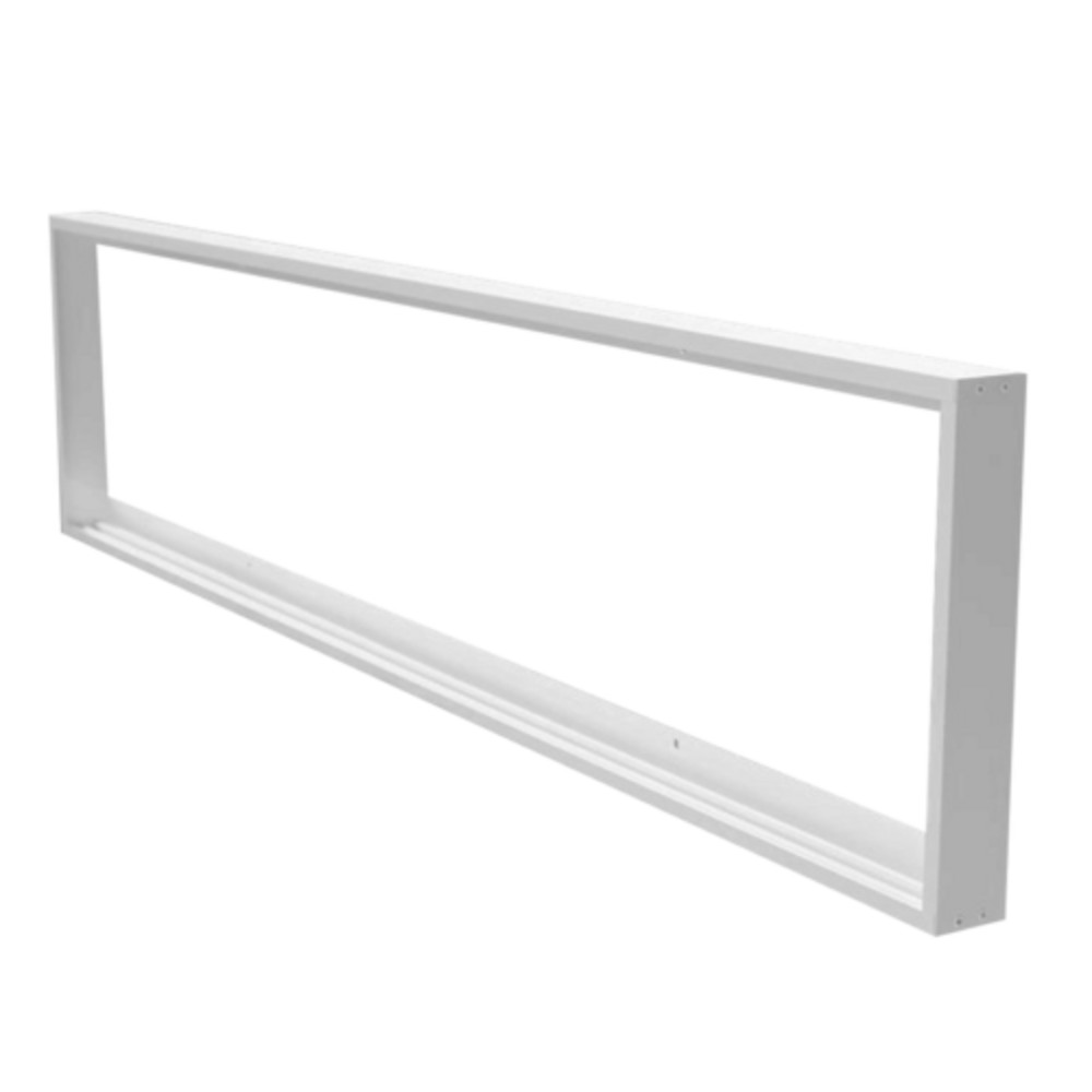 Led panel , beépítő keret , magasított, KLIKK , 1200 x 600 x 68 mm , fehér