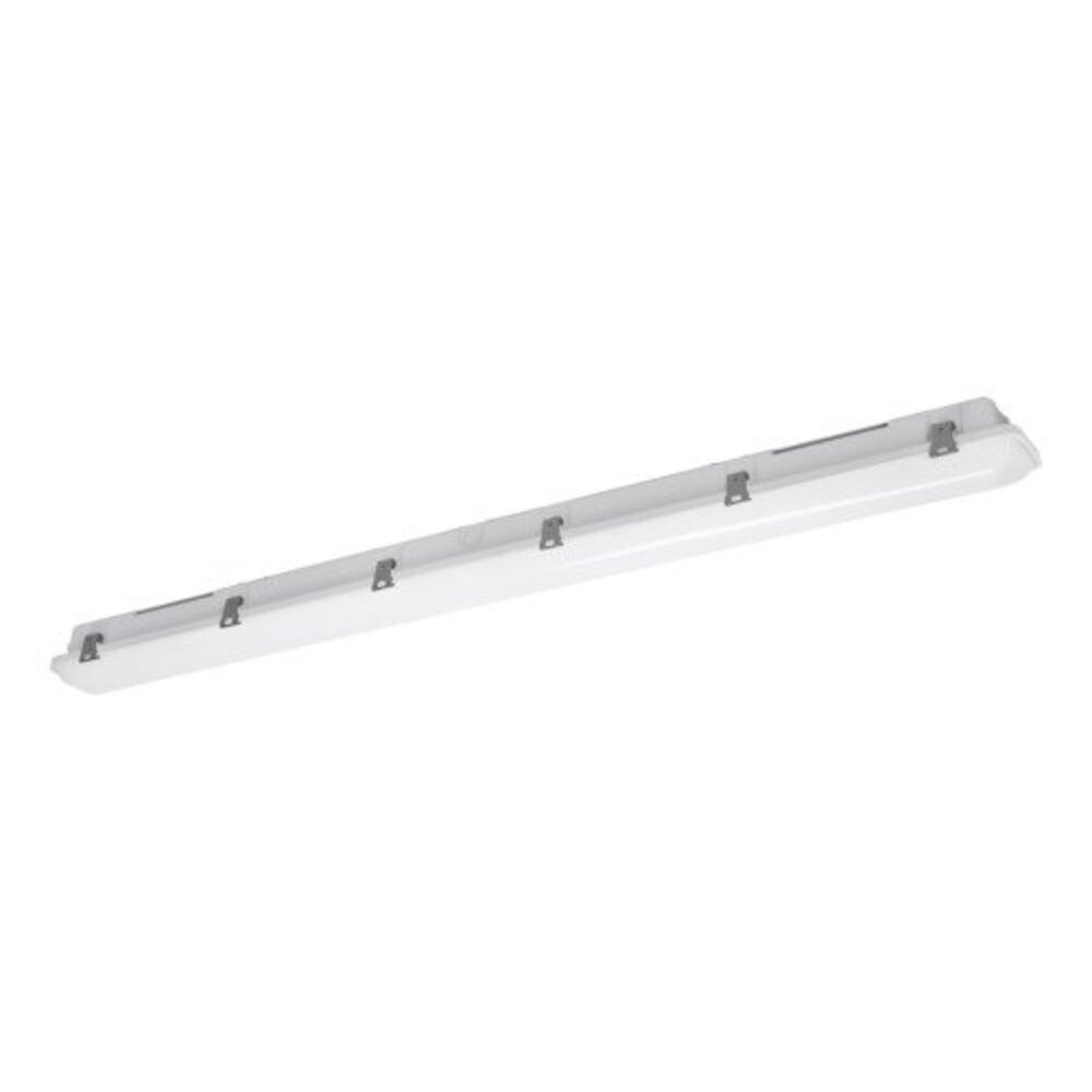 LED lámpatest , 24W , 119 cm , természetes fehér , kompakt armatúra , por- és páravédett , vészvilágító meghajtóval , IP65 , EGLO , 901778