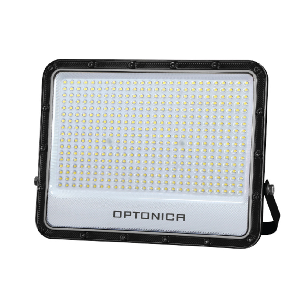 LED smd reflektor feketetel, IP65 - LUMILEDS chip, 400W, 6000K, hideg fehér, 56000 lm, Optonica, 15895