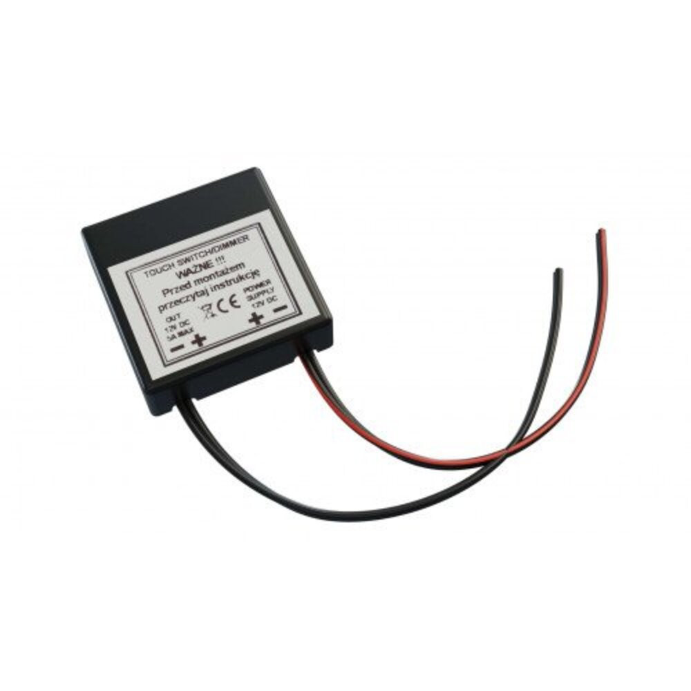 Bútorlapon keresztül érzékelő vezérlő , dimmer , érintős , 12/24V , 60 Watt , 5A