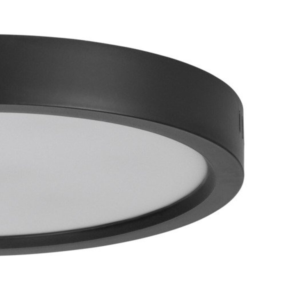 LED panel , falon kívüli , 15W , kerek , fekete , 28.5 cm , természetes fehér , műanyag , EGLO , ECO RANGE , IDUN-E , 74166