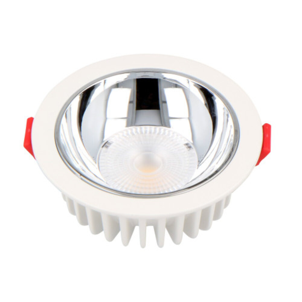 LED panel , mélysugárzó , 40 W , süllyesztett , kerek , természetes fehér , dimmelhető , UGR