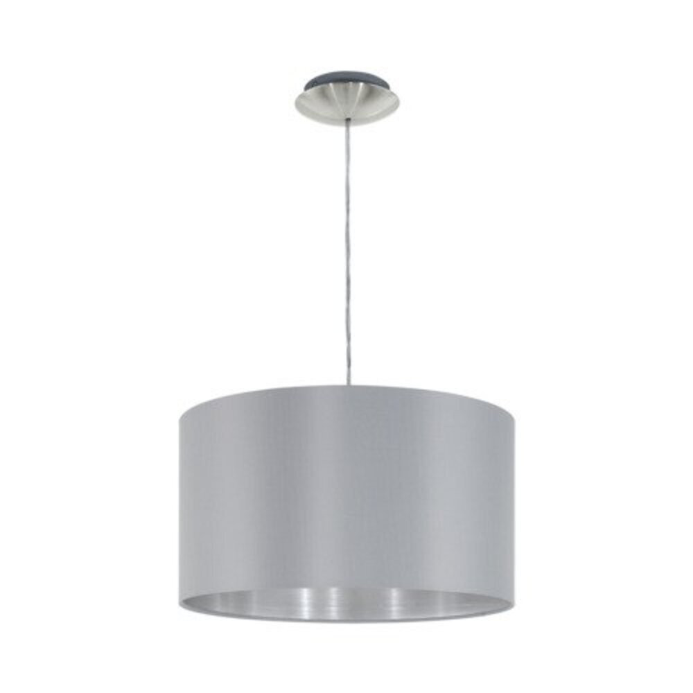 EGLO , 31601 , MASERLO , függeszték , E27 , 1X60W , IP20 , szürke, ezüst