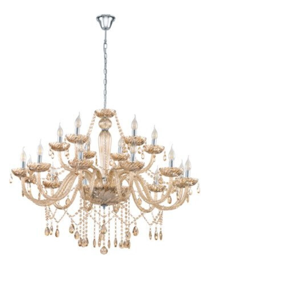 EGLO , 39095 , BASILANO , függeszték , E14 , 18X40W , IP20 , konyak