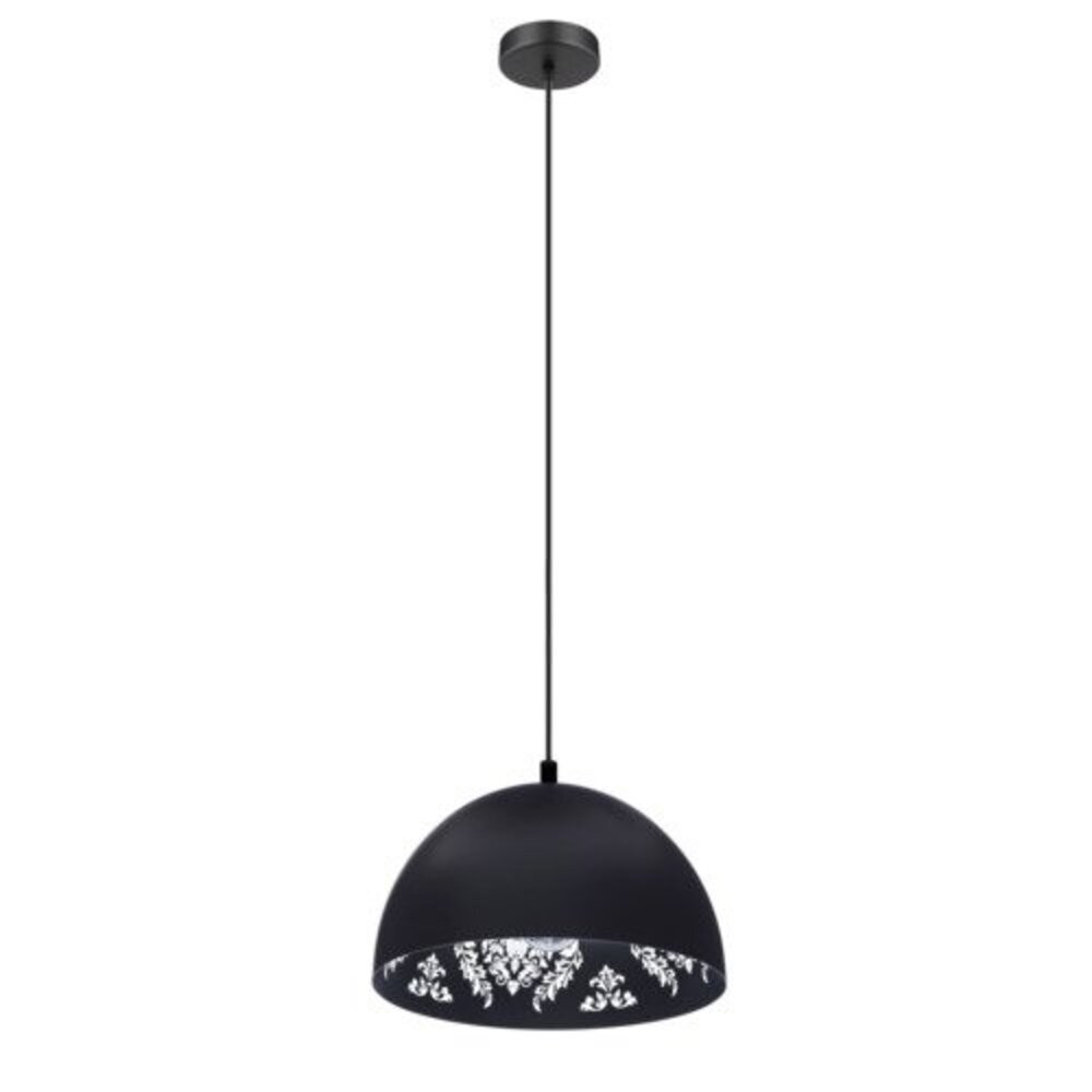 EGLO , 43472 , CONGRESBURY , függeszték , E27 , 1X40W , fekete, fehér