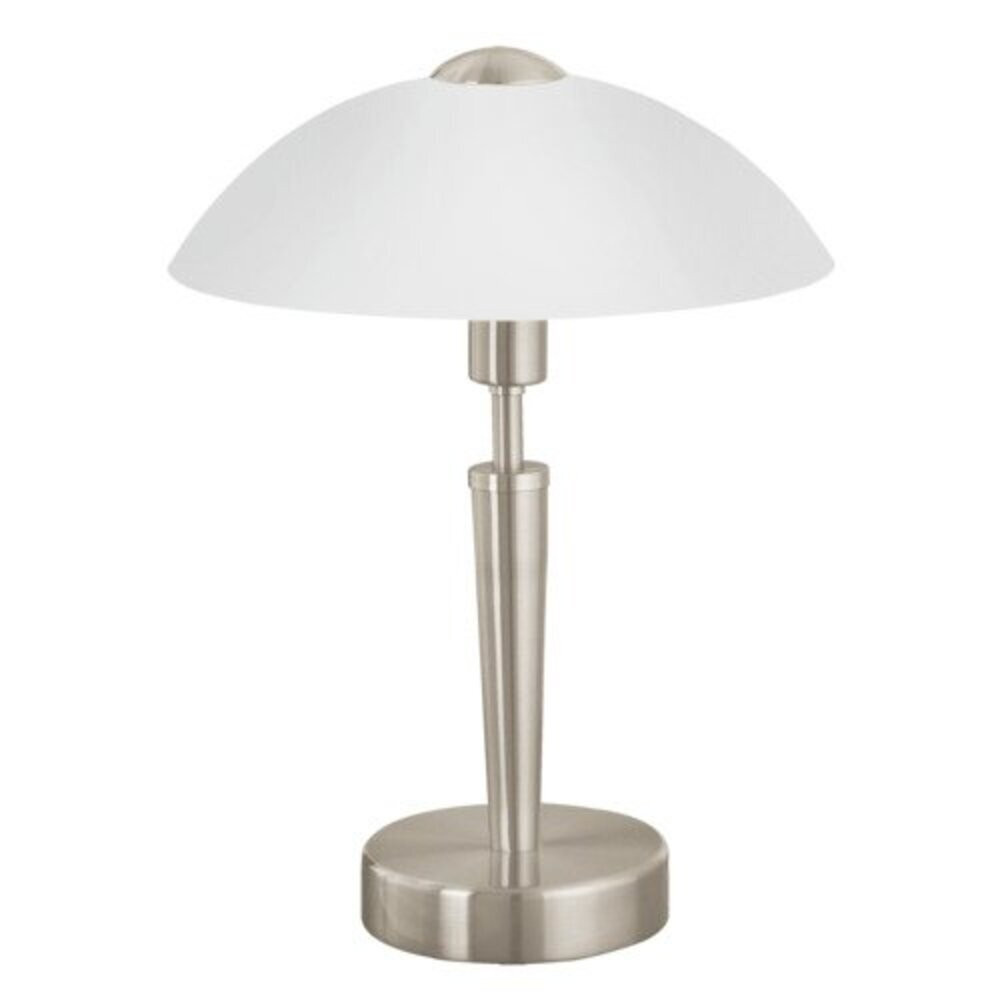 EGLO , 85104 , SOLO 1 , asztali lámpa , E14 , 1X40W , dimmelhető , IP20 , fehér