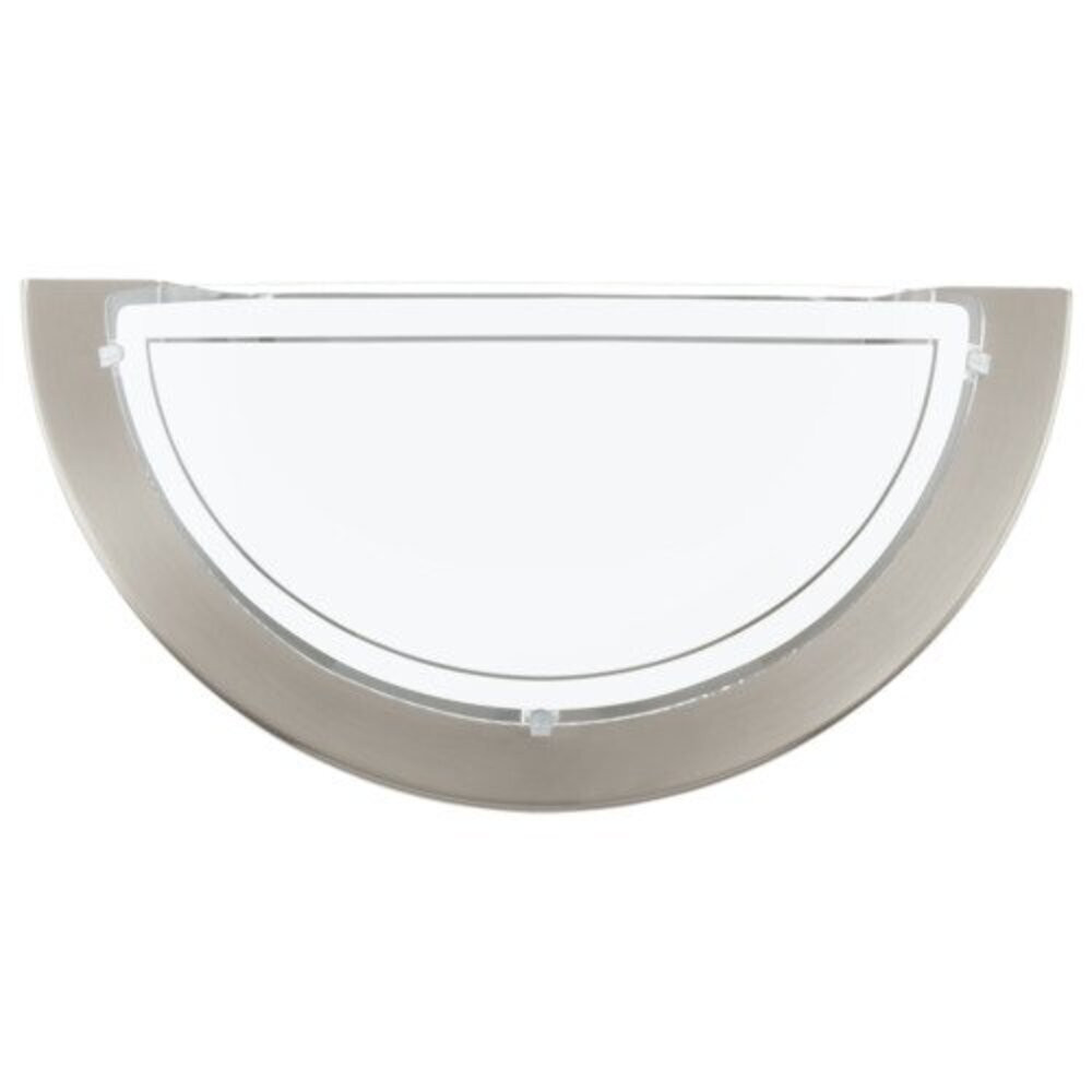 EGLO , 83163 , PLANET 1 , fali lámpa , E27 , 1X60W , IP20 , fehér, átlátszó